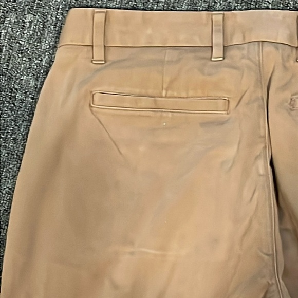 Everlane Uniform khaki beige flat front slim fit pants cotton blend 30x30 men 30 - Picture 4 of 14